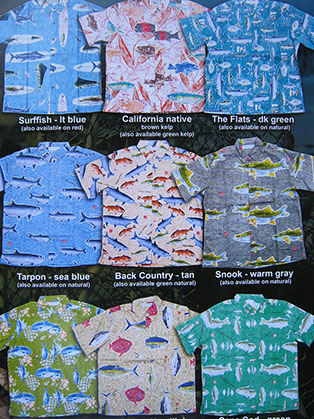 Fish Stix Button Up Shirts